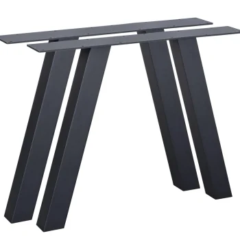 Hot WOOOD Set V 2 - Tablo Outdoor A-vorm Poot Metaal