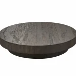 Online WOOOD Shield Too Salontafel Mdf Donkerbruin 20xø100 Cm