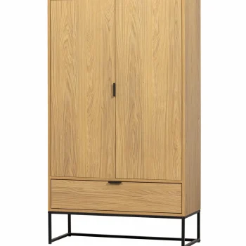Clearance WOOOD Silas 2-deurs Kast Decor Eiken