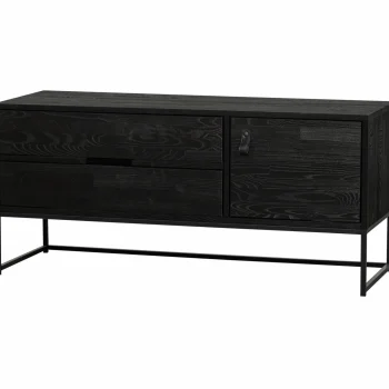 Sale WOOOD Silas Tv Meubel 120 Cm Essen Blacknight