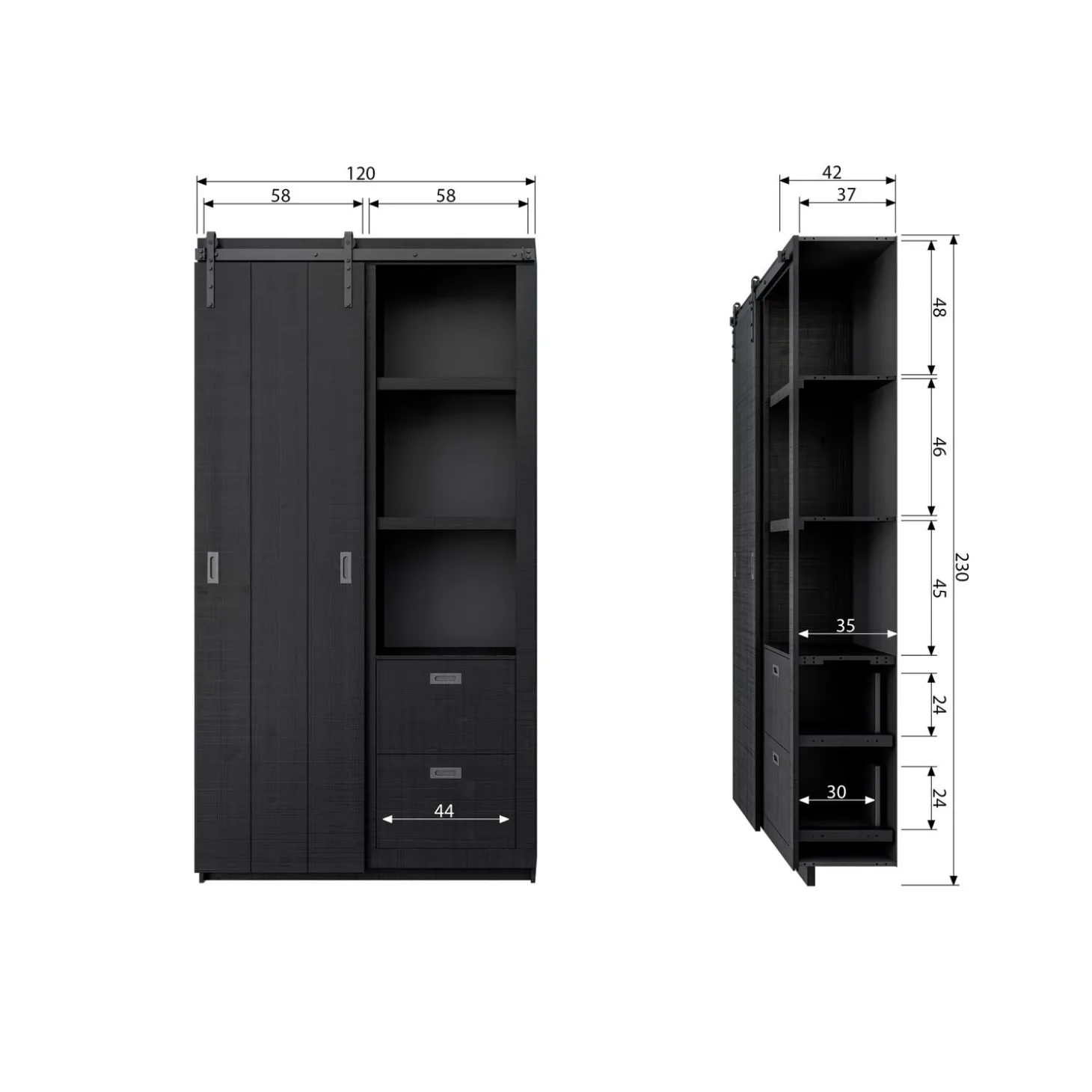 slide-kast-barn-bezaagd-mat-zw-jxqMwoBp-7.webp Discount WOOOD Slide Kast Barn Bezaagd Mat Zwart