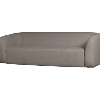 Online WOOOD Sloping 3-zits Bank Grijs Melange