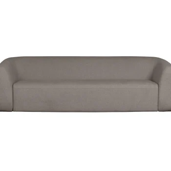 Online WOOOD Sloping 3-zits Bank Grijs Melange