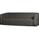 Sale WOOOD Sloping 3-zits Bank Melangegrijs/zwart Grijs/zwart Melange