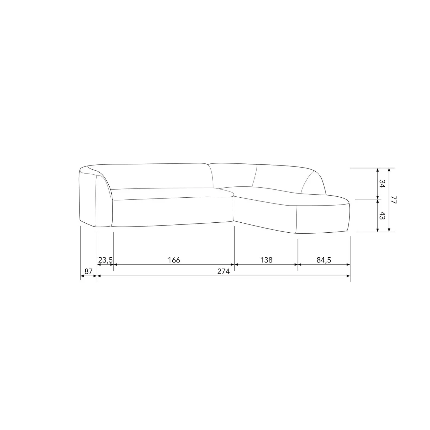 sloping-hoekbank-rechts-lichtb-zriqSBXr-4.webp Fashion WOOOD Sloping Hoekbank Rechts Lichtbruin Melange