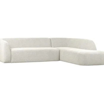 Online WOOOD Sloping Hoekbank Rechts Pearl Melange