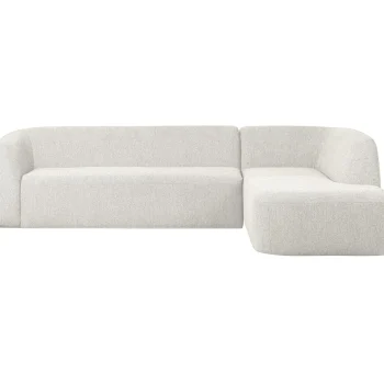 Online WOOOD Sloping Hoekbank Rechts Pearl Melange