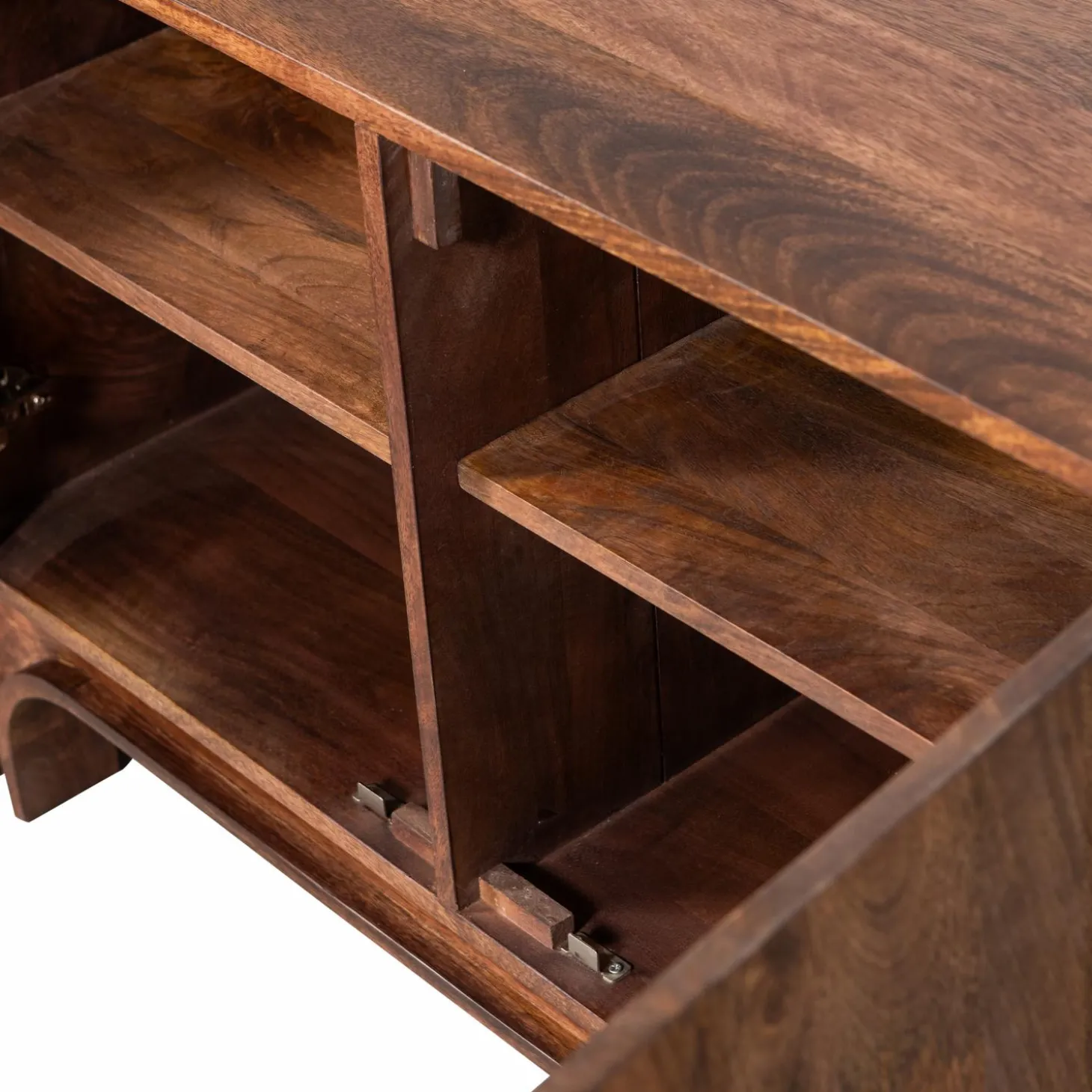 staes-dressoir-4-deurs-mango-h-znLUpSIn-7.webp Clearance WOOOD Staes Dressoir 4-deurs Mango Hout Walnoot