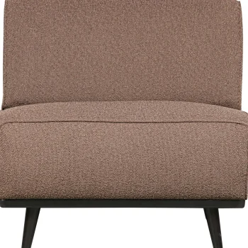 Hot WOOOD Statement 1-zits Element Bouclé Nougat