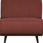 Online WOOOD Statement 1-zits Element Bouclé Kastanje Kastanjebruin