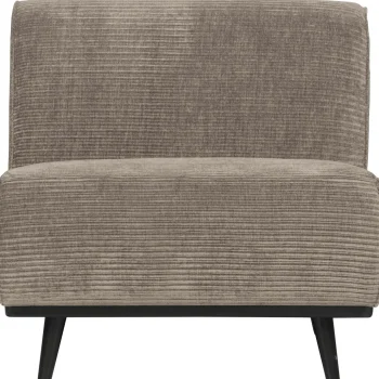 Clearance WOOOD Statement 1-zits Element Ribstof Clay Kleigrijs