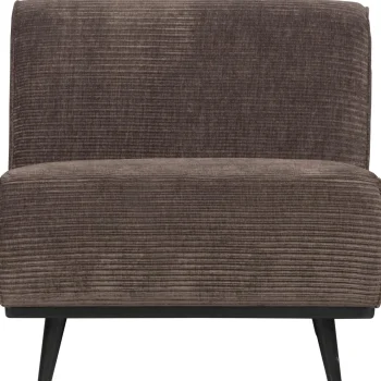 Clearance WOOOD Statement 1-zits Element Ribstof Taupe