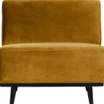 Discount WOOOD Statement 1-zits Element Velvet Honinggeel