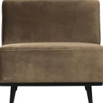 Hot WOOOD Statement 1-zits Element Velvet Taupe