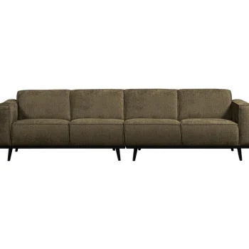 Sale WOOOD Statement 4-zits Bank 280 Cm Structure Velvet Bonsai