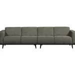 Sale WOOOD Statement 4-zits Bank 280 Cm Structure Velvet Frost