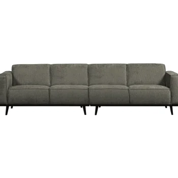 Sale WOOOD Statement 4-zits Bank 280 Cm Structure Velvet Frost