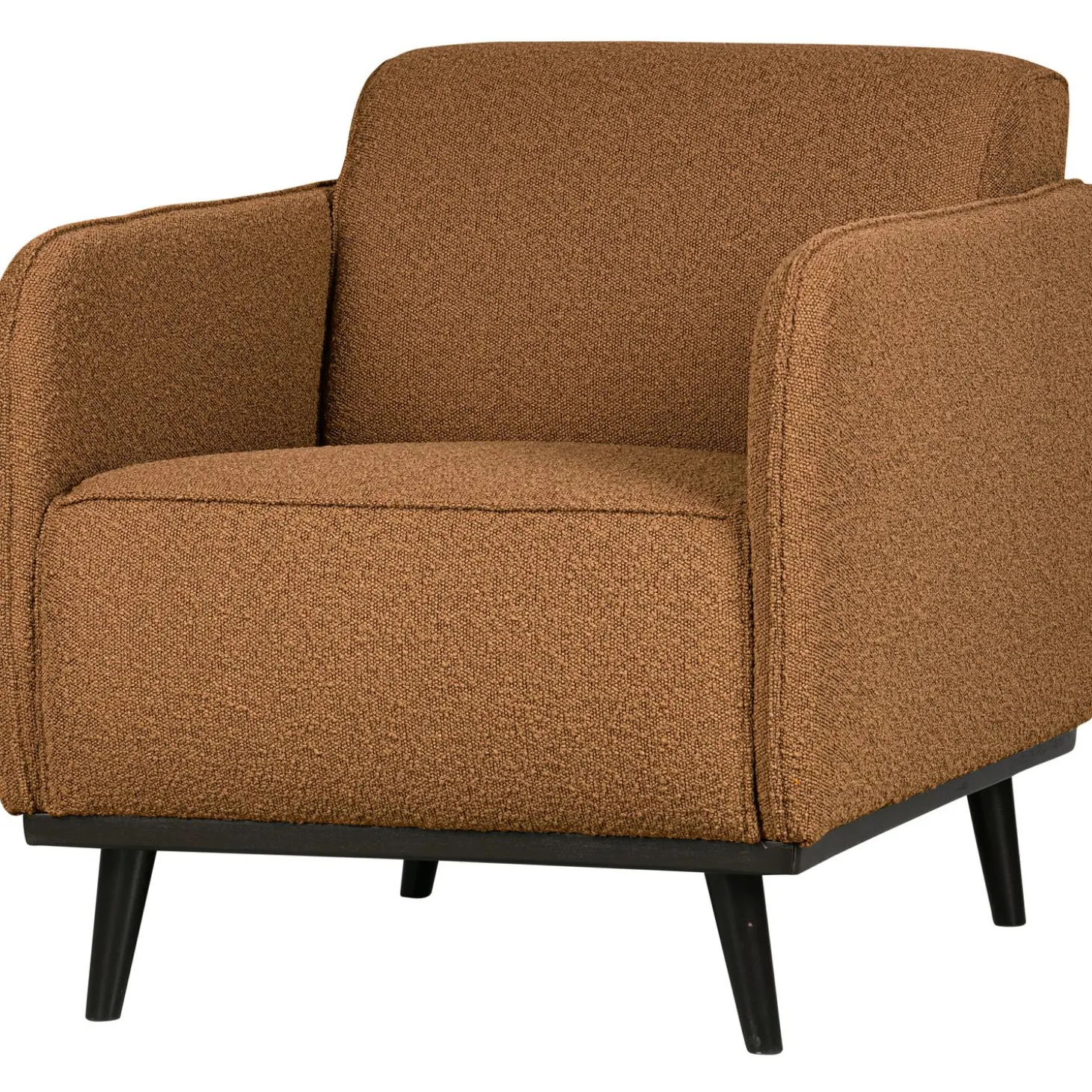 statement-fauteuil-met-arm-bou-whmENgtz-1.webp Clearance WOOOD Statement Fauteuil Met Arm Bouclé Boter Botergeel