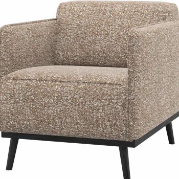Discount WOOOD Statement Fauteuil Met Arm Lichtbruin Melange