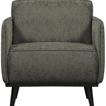 Outlet WOOOD Statement Fauteuil Met Arm Structure Velvet Frost