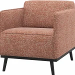 Fashion WOOOD Statement Fauteuil Met Arm Terra Melange
