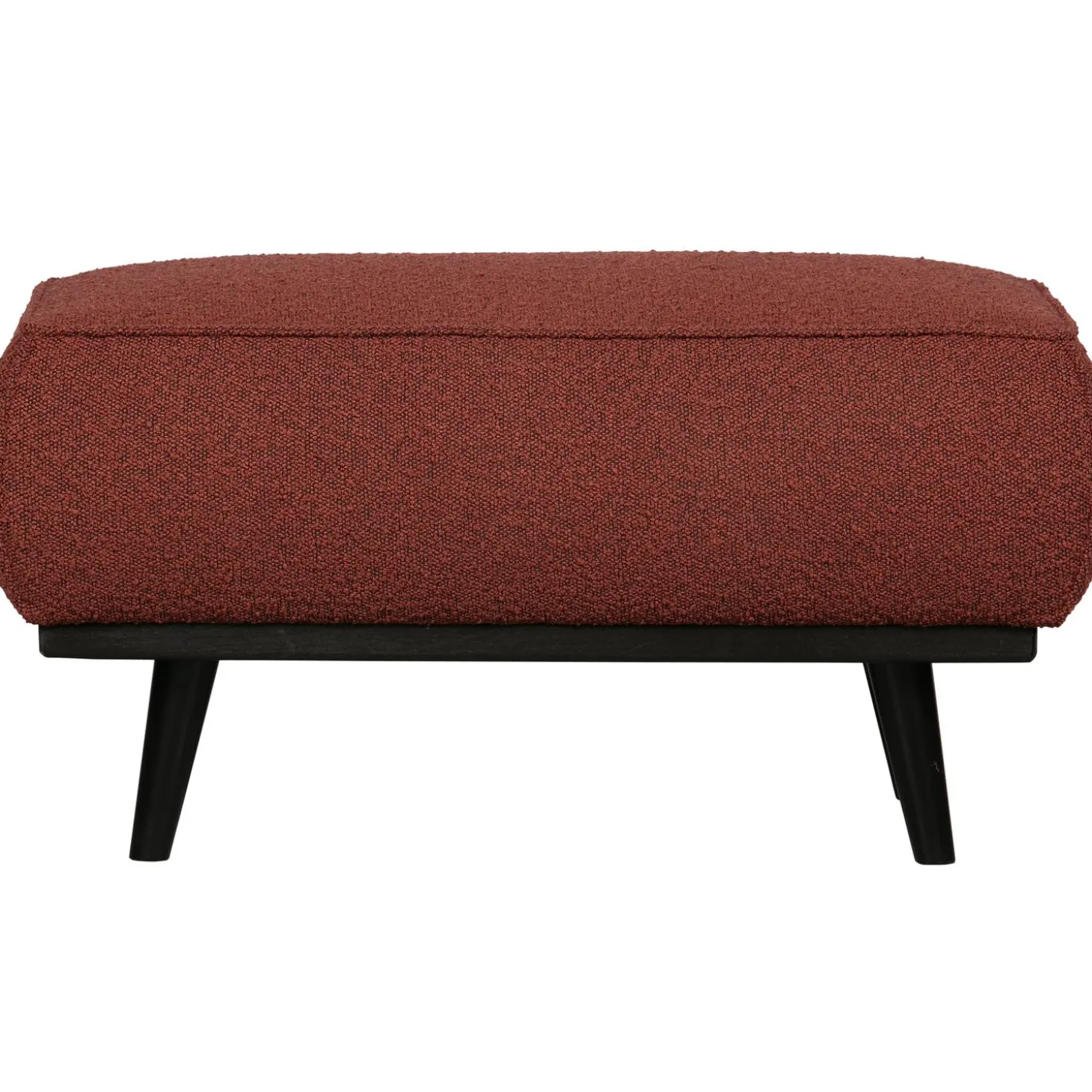 statement-hocker-boucl-kastanj-XJwXPVjs-0.webp Sale WOOOD Statement Hocker Bouclé Kastanje Kastanjebruin