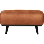 Outlet WOOOD Statement Hocker Ecoleer Cognac