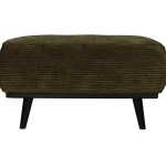 Sale WOOOD Statement Hocker Ribstof Warm Groen