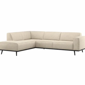 Discount WOOOD Statement Hoekbank Links Beige Melange