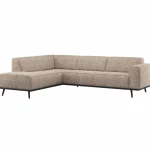 Sale WOOOD Statement Hoekbank Links Lichtbruin Melange