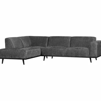 New WOOOD Statement Hoekbank Links Structure Velvet Mountain