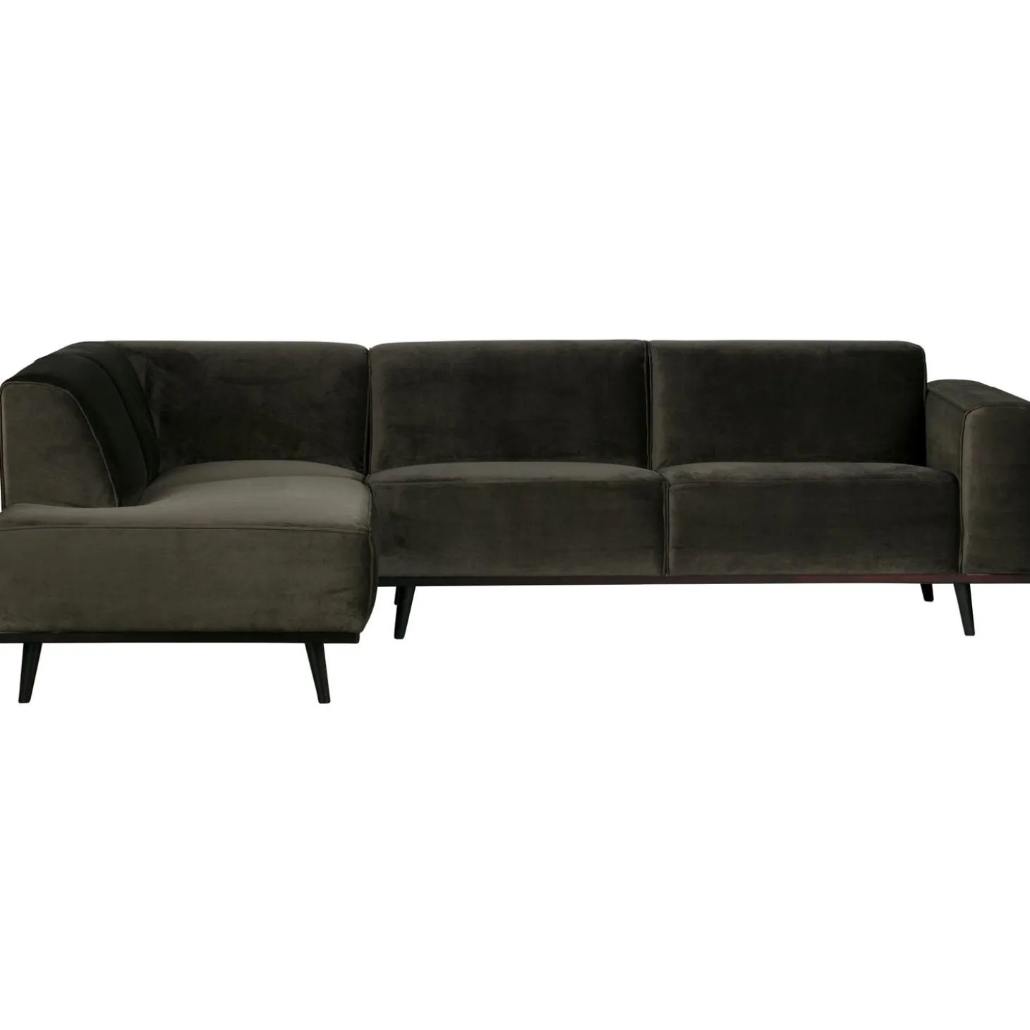 statement-hoekbank-links-velve-DFIpZDRE-1.webp Clearance WOOOD Statement Hoekbank Links Velvet Warm Groen