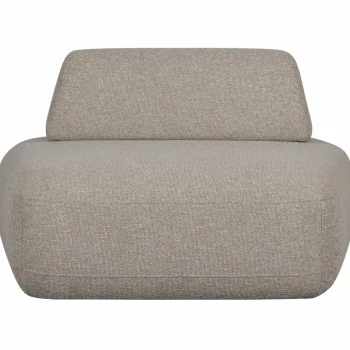 Outlet WOOOD Sterck Fauteuil Met Verplaatsbare Rugleuning Naturel
