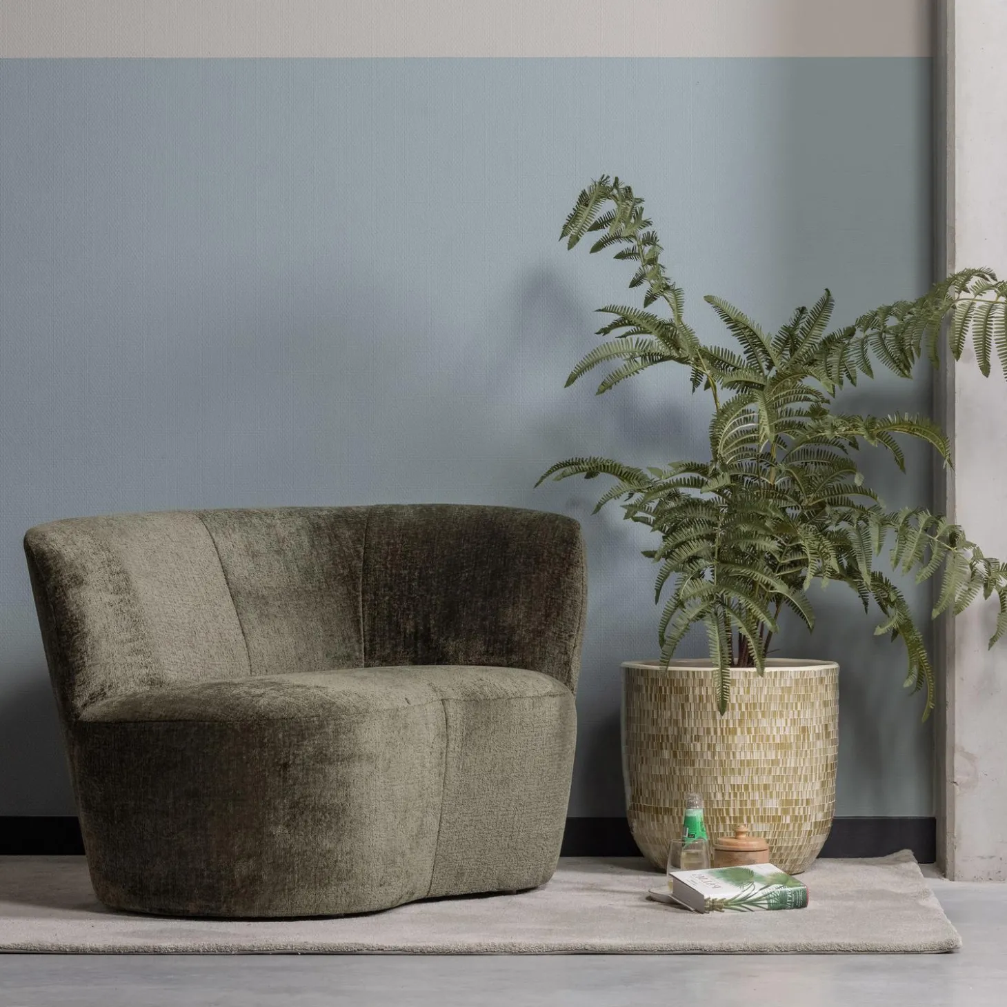 stone-bankje-rechts-boucl-crme-RCPuxlkO-2.webp Sale WOOOD Stone Bankje Rechts Bouclé Crème