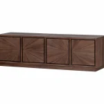 New WOOOD Sun Tv Meubel Recycled Teak Bruin