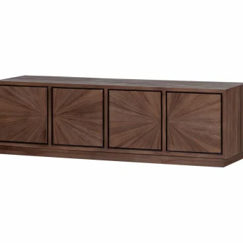 New WOOOD Sun Tv Meubel Recycled Teak Bruin