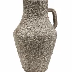 Clearance WOOOD Tabia Vaas Aluminium Donkerbruin