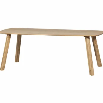 Online WOOOD Tablo Eettafel Deens Ovaal DL 180x100 Cm Transparant
