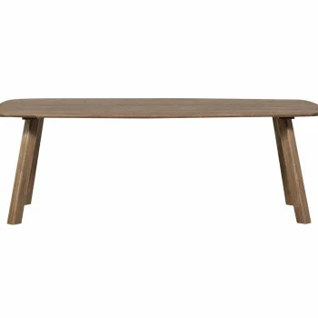 Hot WOOOD Tablo Eettafel Deens Ovaal DL 220x100 Cm Cashmere Brown
