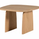 Best WOOOD Tablo Salontafel 60 Cm Eiken Transparant