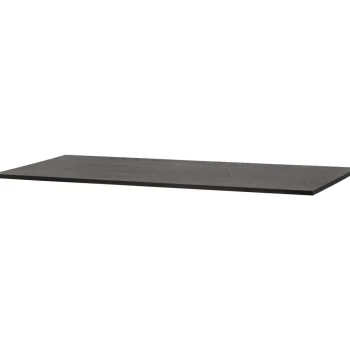 Clearance WOOOD Tablo Tafelblad Eiken Blacknight 180x90 Cm