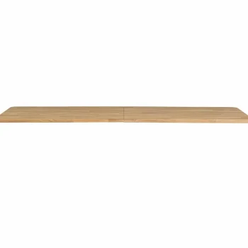Discount WOOOD Tablo XL Tafelblad Eiken Naturel Curved 240x100 Cm