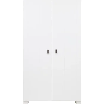 Outlet WOOOD Ties Garderobekast Grenen Wit