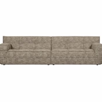 Fashion WOOOD Timor 4-zits Bank Naturel Melange