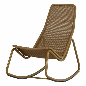 New WOOOD Tom Tuin Schommelstoel Honinggeel