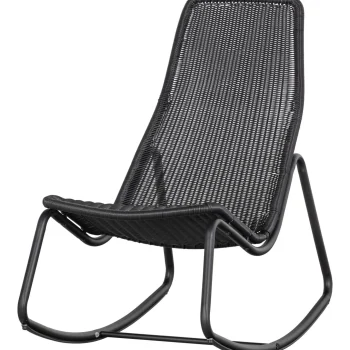 Outlet WOOOD Tom Tuin Schommelstoel Zwart