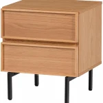 Sale WOOOD Tours Ladekast/nachtkastje 2 Lades Melamine/MDF Naturel
