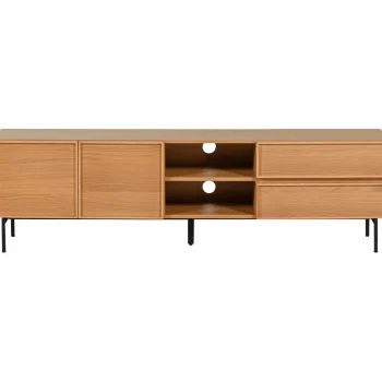 New WOOOD Tours Tv Meubel 180 Cm Melamine/MDF Naturel