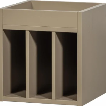 Clearance WOOOD Turner Platenkast Grenen Mud