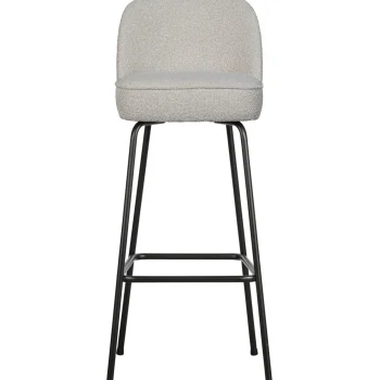 New WOOOD Vogue Barstoel 80 Cm Bouclé Naturel